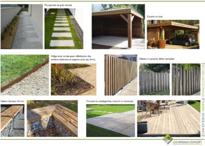 Amenagement exterieur particulier - 2B paysage concept - bureau d’étude spécialisé dans le domaine de l’architecture du paysage.